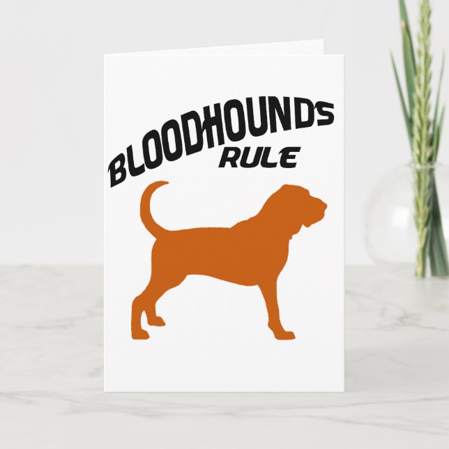 Cartão Regra dos Bloodhounds (Frente)