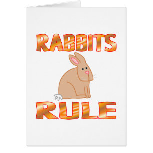 CARTÃO REGRA DOS COELHOS