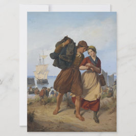 Cartão Regresso do pescador (por Rudolf Jordan)