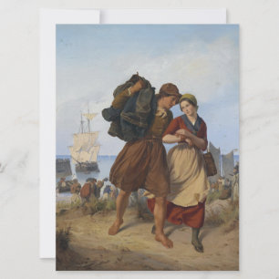 Cartão Regresso do pescador (por Rudolf Jordan)