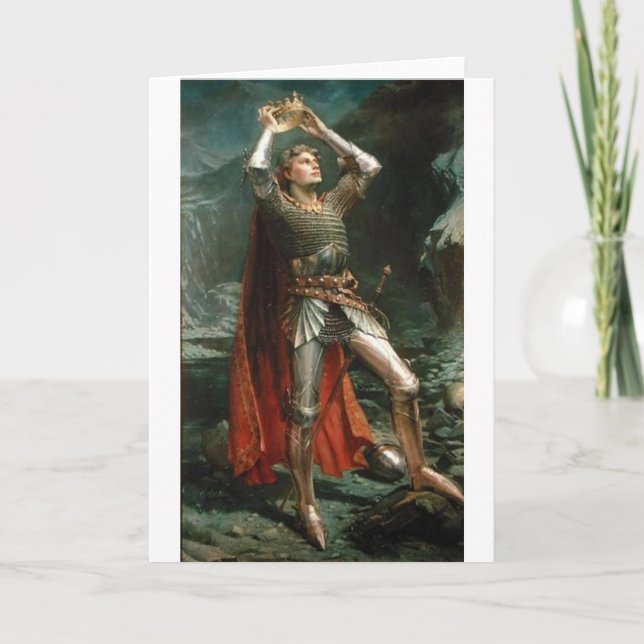 Cartão Rei Arthur (Frente)