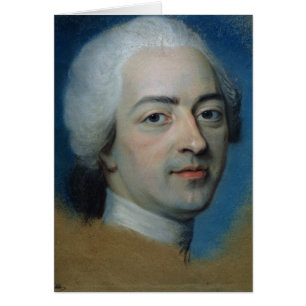 Cartão Rei de Louis XV de France e de Navarra, depois de