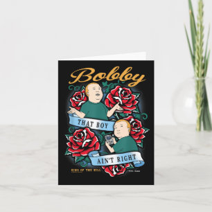 Cartão Rei Do Morro Bobby Aquele Rapaz É Tatuagem Certa