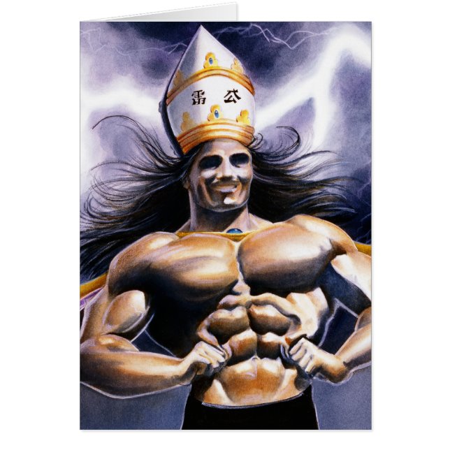 Cartão Rei do Trovão Pagoda (Frente)