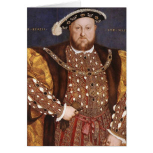 Cartão Rei Henry VIII