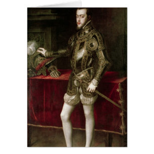 Cartão Rei Philip II 1550