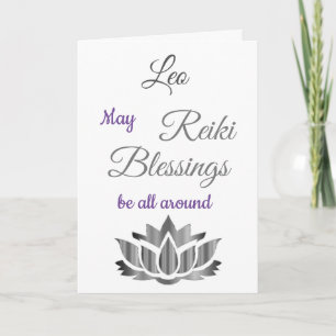 Cartão Reiki Blessings recebe boas-vindas