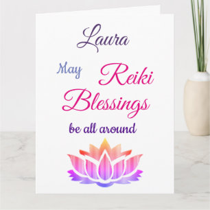 Cartão Reiki Blessings recebe boas-vindas