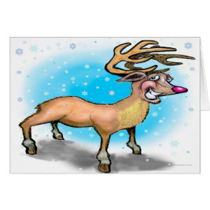 Cartão Reindeer