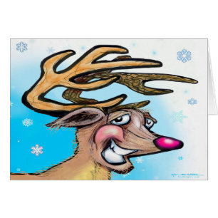 Cartão Reindeer