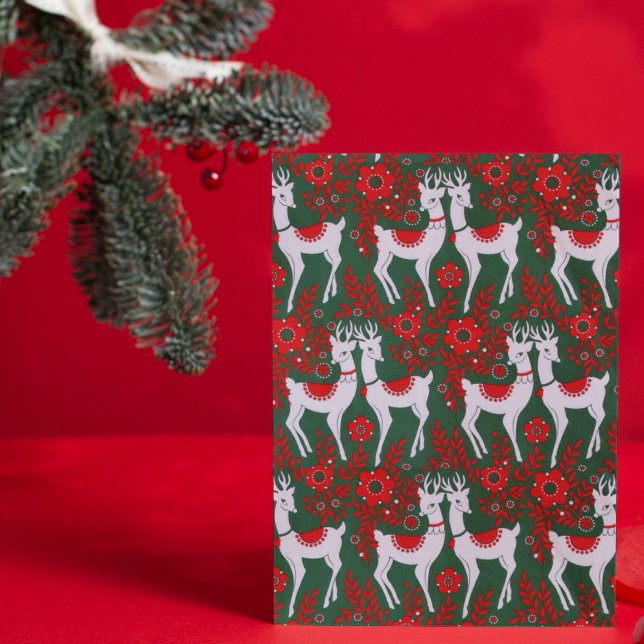 Cartão Reindeer (Criador carregado)