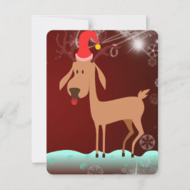 Cartão Reindeer