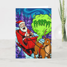 Cartão Reindeer Engine Trouble