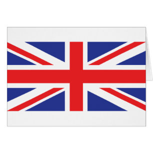 Cartão Reino Unido/União Jack Flag