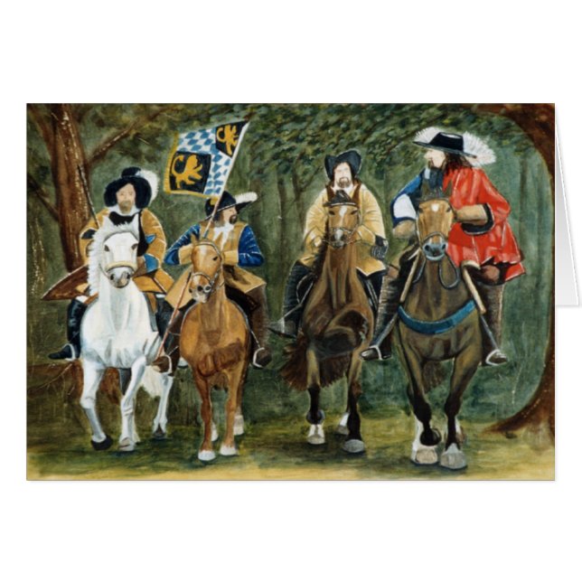 Cartão Reis Cavalo (Frente Horizontal)