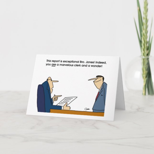 Cartão Relatório excepcional (Frente)