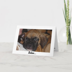 Cartão Relax Birthday Card