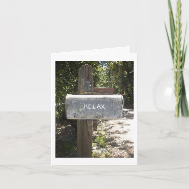 CARTÃO *RELAX* E ***DESFRUTA*** É SEU ANIVERSÁRIO (Frente)