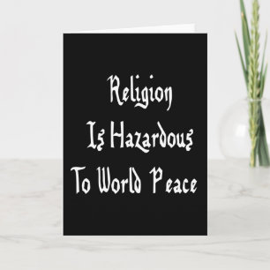 Cartão Religion Hazard