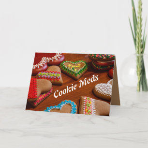 Cartão Remédios de Biscoito