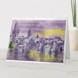 Cartão Remembering Prague