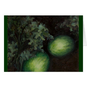 Cartão remendo da melancia