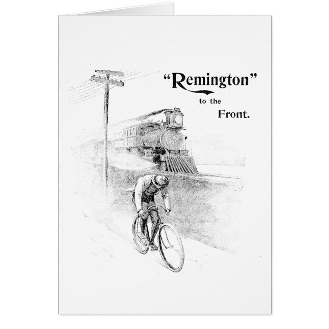 Cartão Remington Bicicletas (Frente)