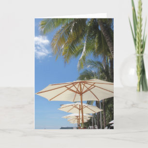 Cartão remoção de sombras azuis