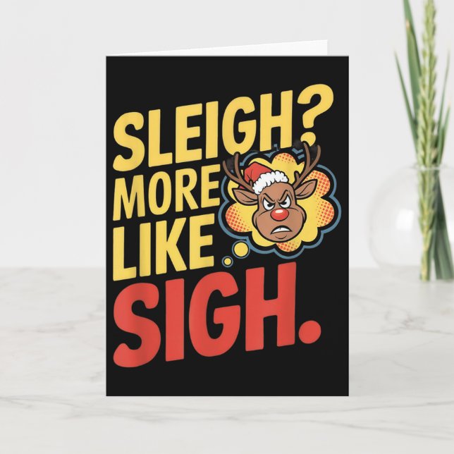 Cartão Renascença Mpy Mais Como Suspiro Sarcástico Chris (Frente)