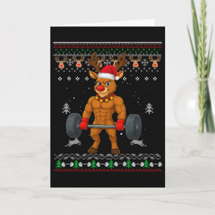 Cartão Renascer Nariz Vermelho Gainzdeer Ginásio Natal Fe