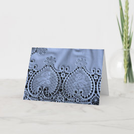 Cartão Renda Branca