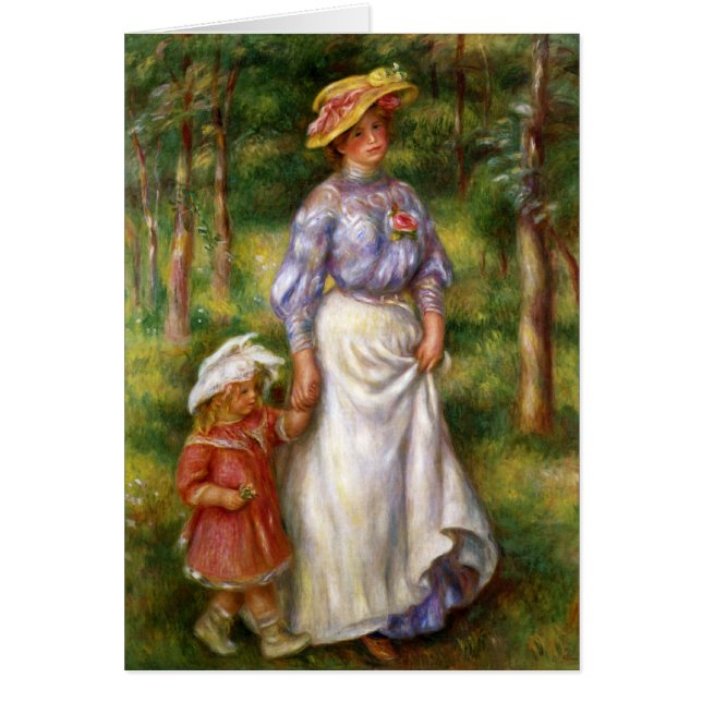 Cartão Renoir: A caminhada (Frente)