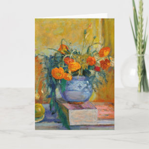 Cartão Renoncules to Vase Bleu   Pierre Bonnard
