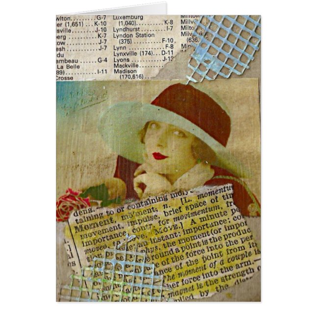 Cartão Reprodução ATC de momento (Frente)