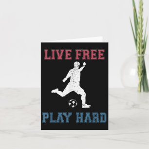 Cartão Reprodução de Citação ao Vivo do Duro Free Play Fu