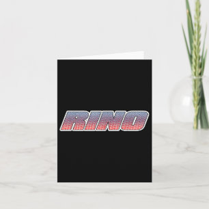 Cartão Republicano Rino Só No Nome