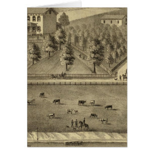 Cartão Residência de William Schrader