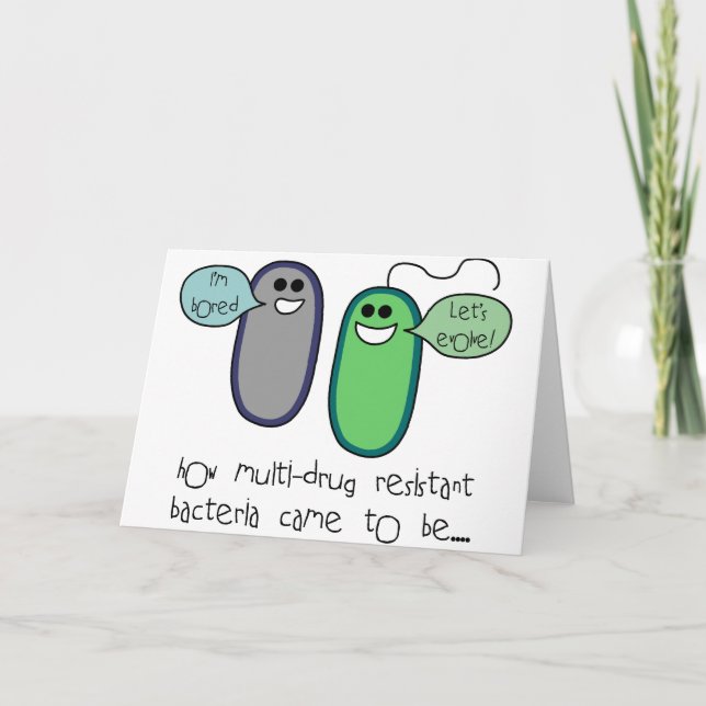 Cartão Resistência de droga (Frente)