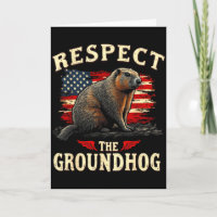 Respeite O Groundhog Feliz Dia Do Ground-hog _1