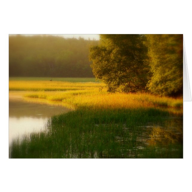 Cartão Respire a placa (Frente Horizontal)