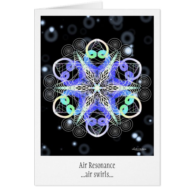 Cartão Ressonância do Ar (Frente)