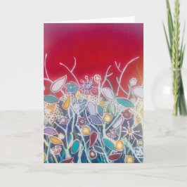 Cartão Restantes do verão