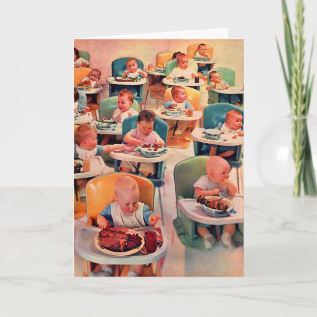 Cartão restaurante para bebês (Frente)