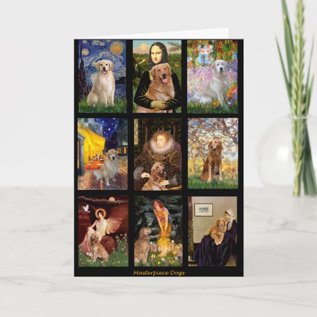 Cartão Restaurantes de Ouro de texto (Frente)