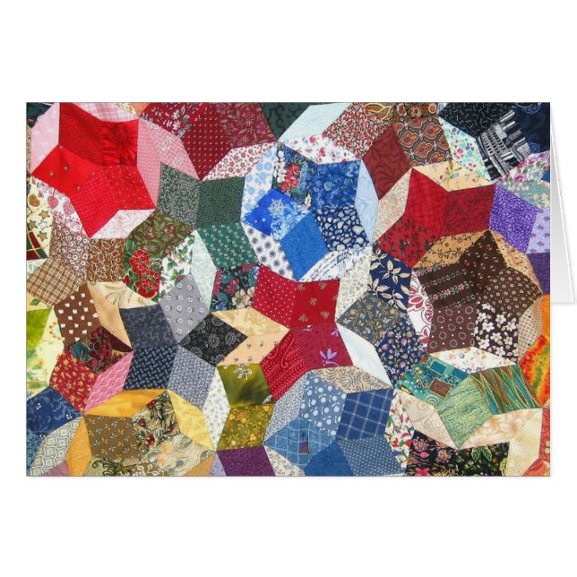 Cartão Retalhos (Frente horizontal)