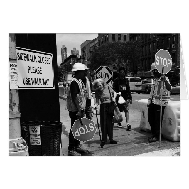 Cartão Retarde a parada (Frente Horizontal)