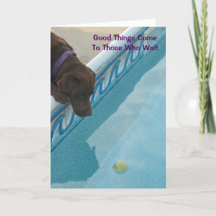 Cartão Retirement Card For Dog Lovers