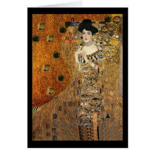 Cartão Retrato da Adele Bloch-Bauer de Klimt