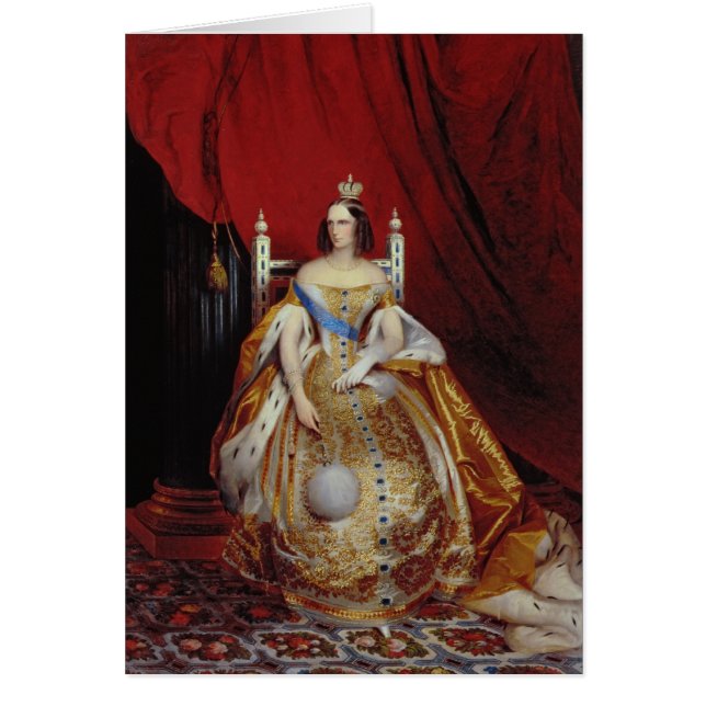 Cartão Retrato de Alexandra FyodorovnaI (Frente)
