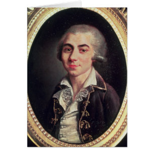 Cartão Retrato de Andre Chenier